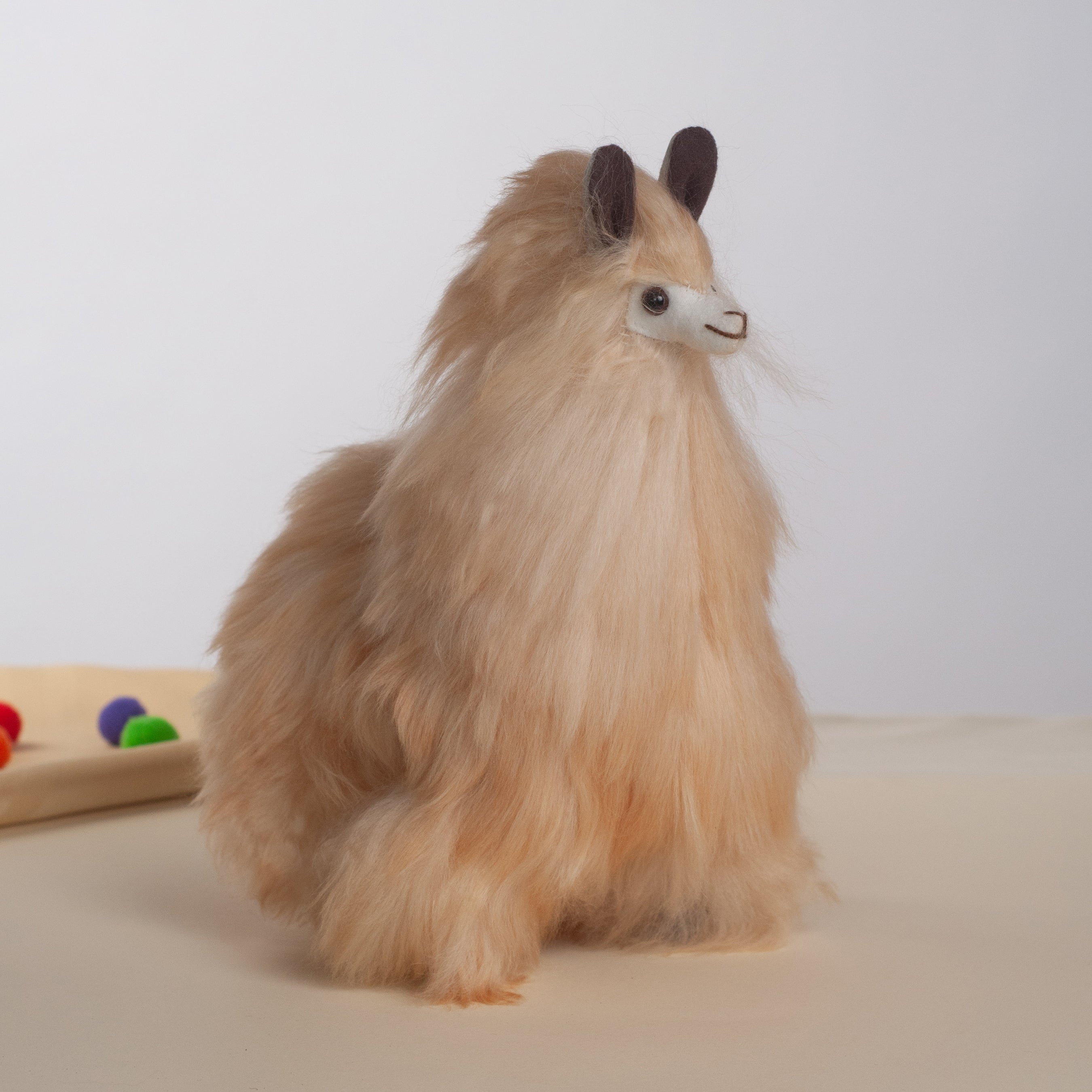 Suri Alpaca- Beige