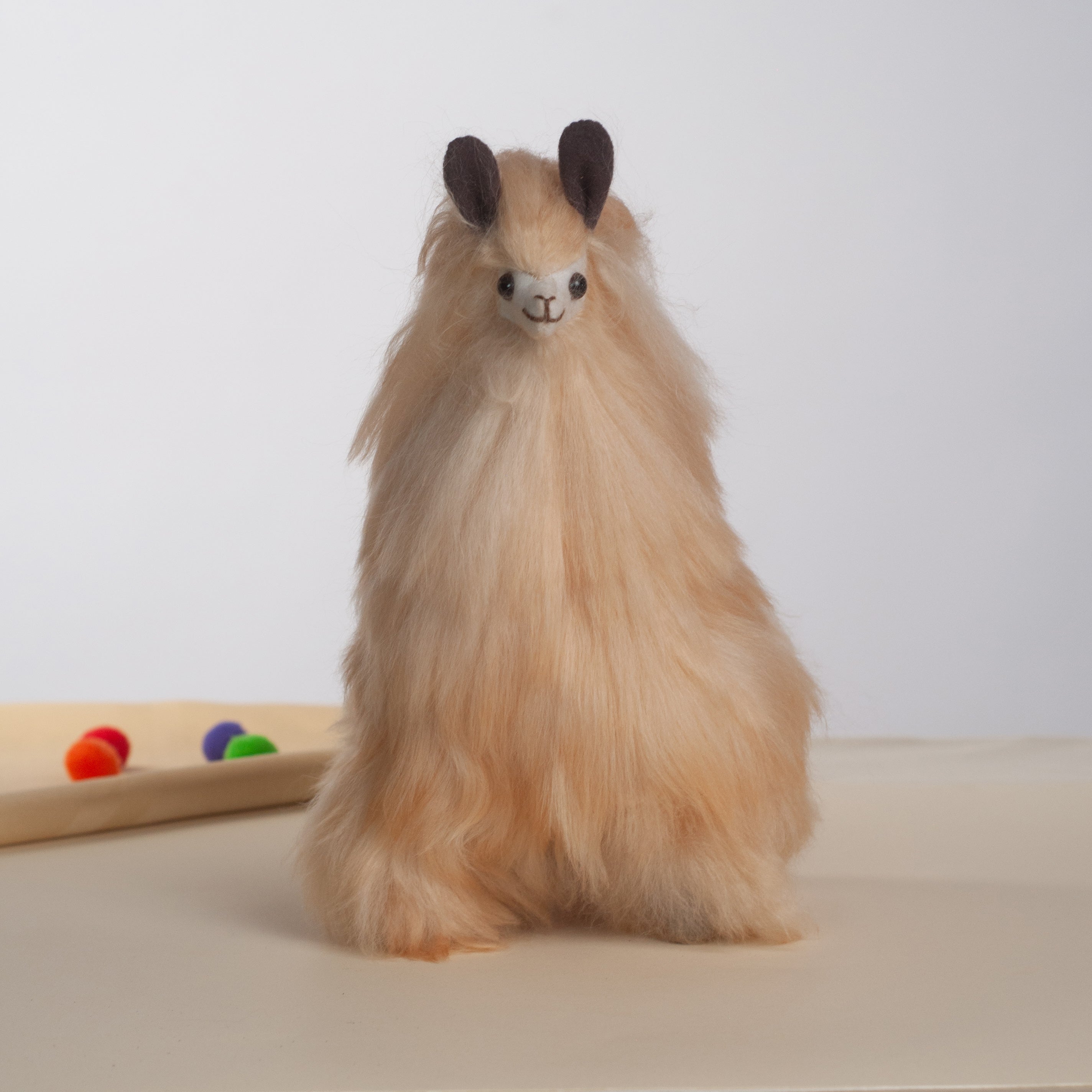 Suri Alpaca- Beige