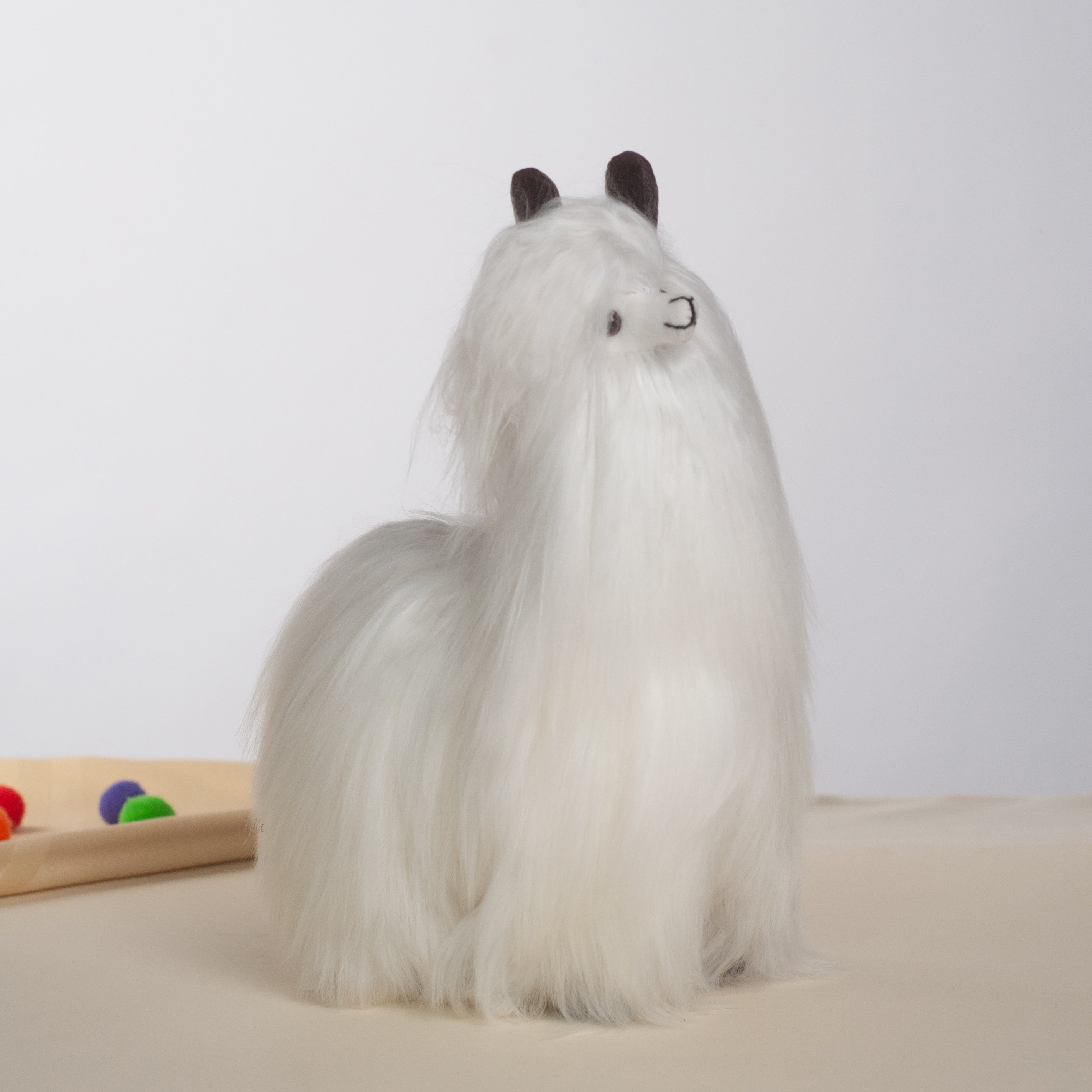 Suri Alpaca- Beige