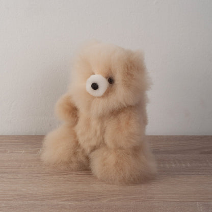 Teddy Bear Made with Alpaca Fur- Panda
